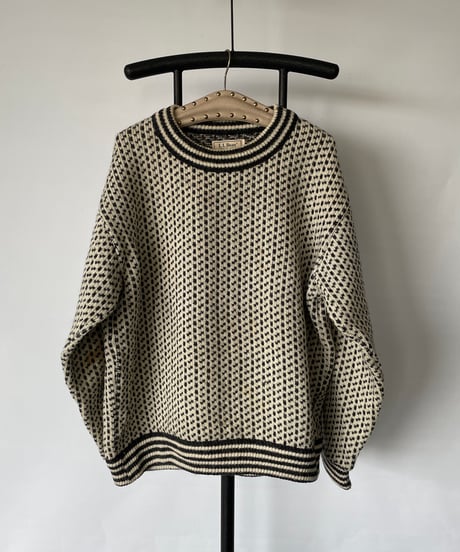 80s L.L.bean Birdseye Sweater