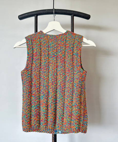 Euro Vintage Hand Knit Vest
