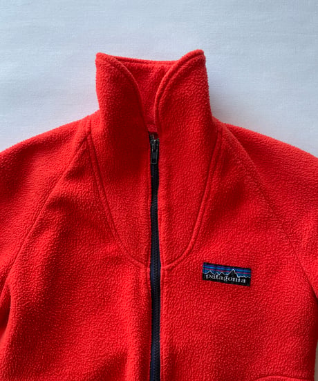 80s patagonia fleece / orange