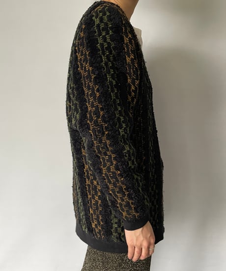 euro vintage design knit cardigan