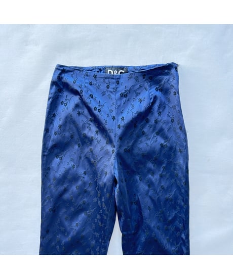 90s DOLCE & GABBANA flower leggings pants