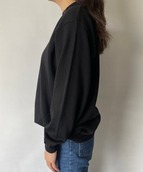 Merino Wool Mock neck Knit