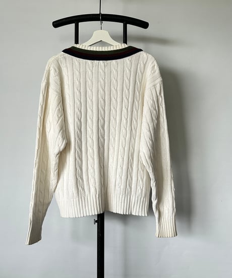 90s Ralph Lauren V-neck Cotton Knit