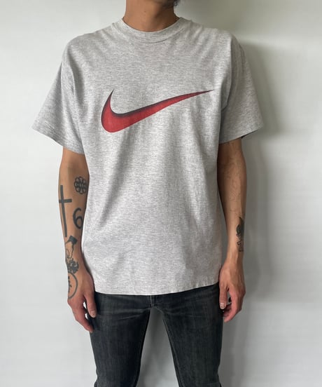90s NIKE swoosh logo s/s tee S