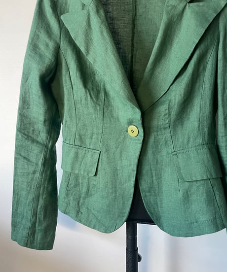 MADE IN ITALY Linen Jacket 44