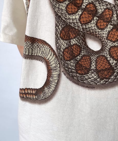 90s Western Rattle Snake s/s tee M