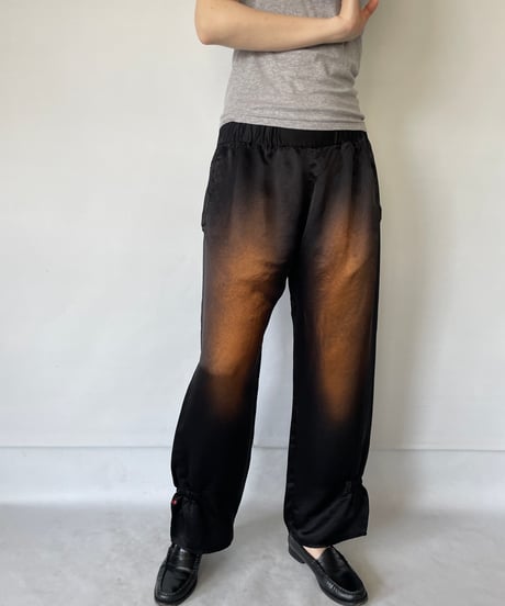 NAM "BELLOWS PANTS GEL STUDS" BLACK