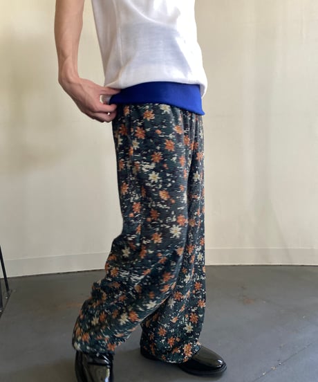 NAM ”Waist Wrap Camo Mesh Digital Aloha Pants” shadow