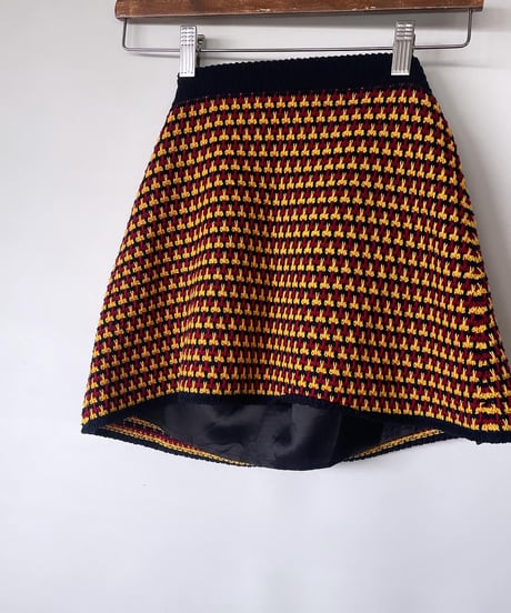 MIU MIU knit short skirt MADE IN ITALY 38