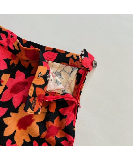 Vintage Floral pattern Pants
