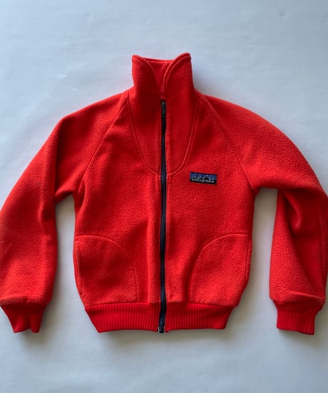 80s patagonia fleece / orange