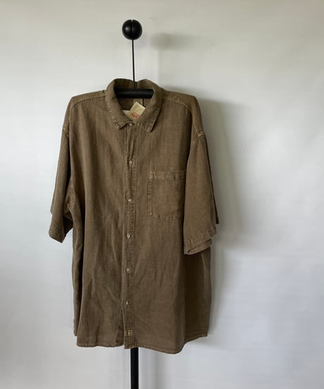 DEAD STOCK 90s GRAMICCI hemp s/s shirt XXL