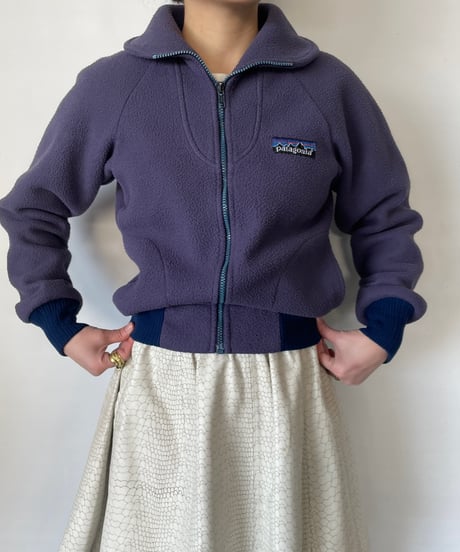 80s patagonia fleece / light purple