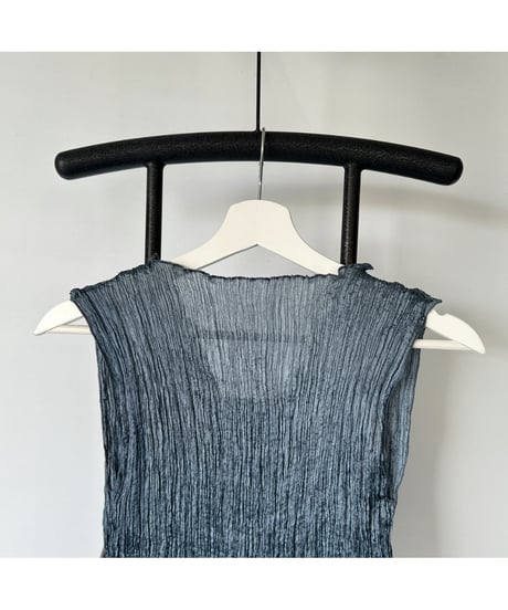 Pleats Tops Blue