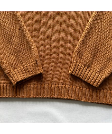 Europe Vintage Cotton Knit Polo