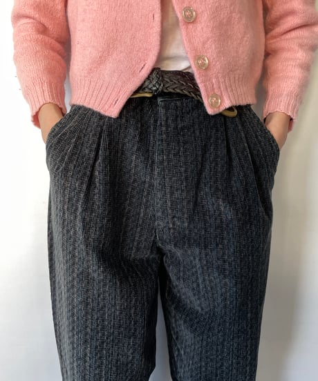 Euro Vintage two-tuck Corduroy Pants