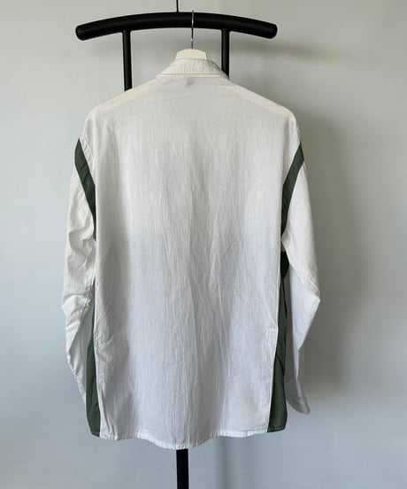 dead stock 80s Italy cotton shirt L