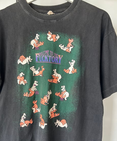 90s WELCOM TO THE FUCKTORY s/s tee XL