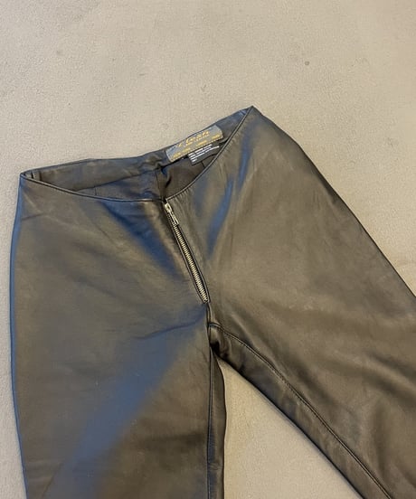 DEAD STOCK 90-00s leather pants XS