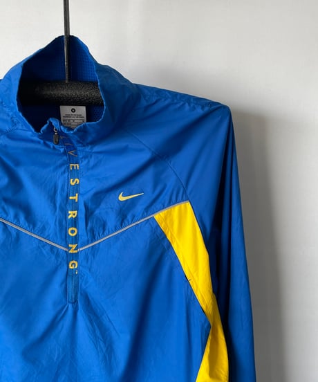 NIKE "LIVE STRONG" nylon pull over M