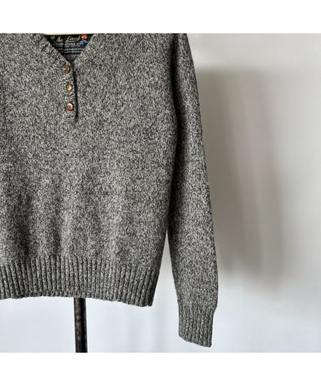 Europevintage Henley neck knit