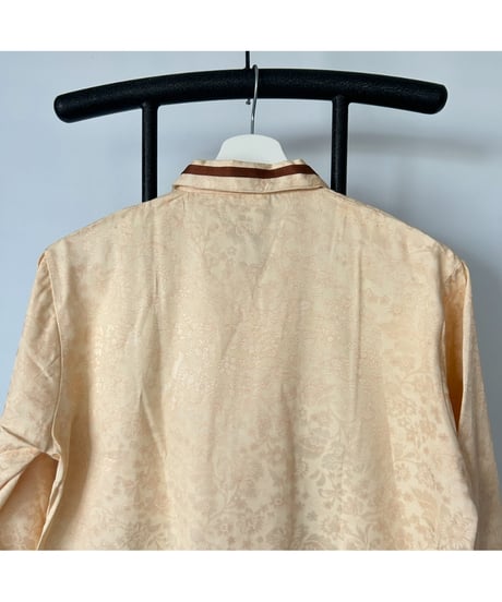 70s~80s Pajama shirt (Flower pattern)