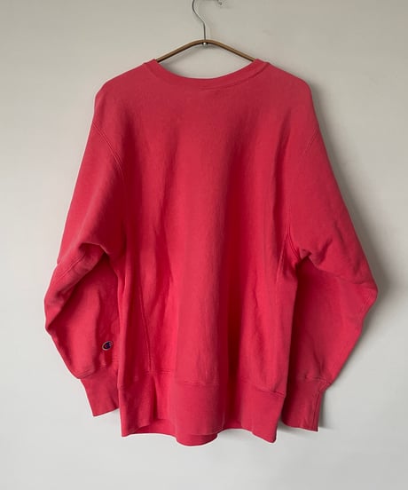 90s CHAMPION REVERSE WEAVE  L "pink" made in usa