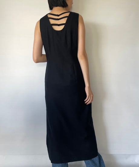 SUSAN H. back design dress 42