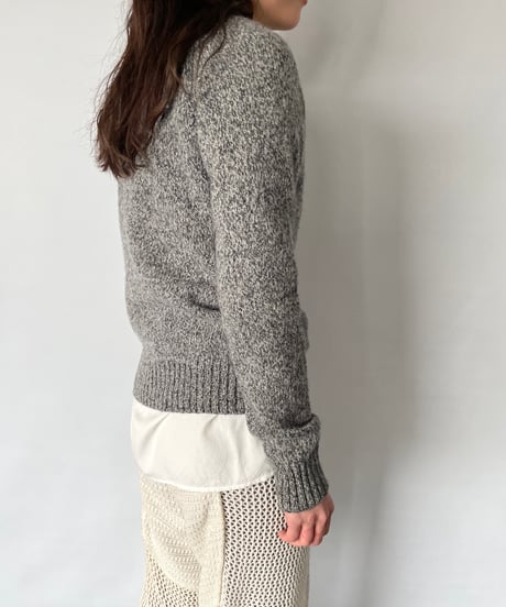 Europevintage Henley neck knit