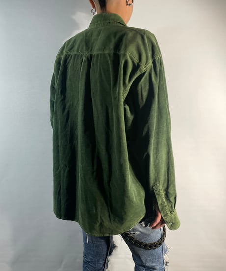 euro vintage corduroy shirt