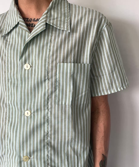 Eichsfeld confection open collar pajama shirt 54