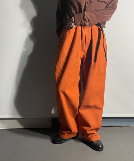 COMFORTABLE REASON ”Rodeo Slacks“ ORANGE