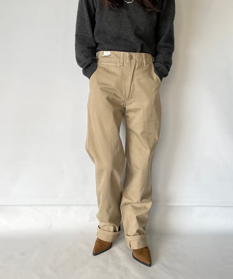 Dead stock 80s GUNG HO Cotton Chino Pants