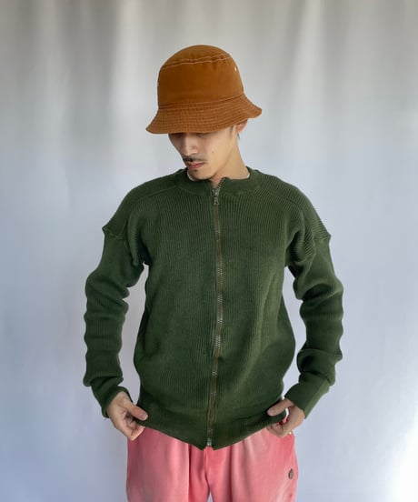Swedish Army Zip up Cardigan