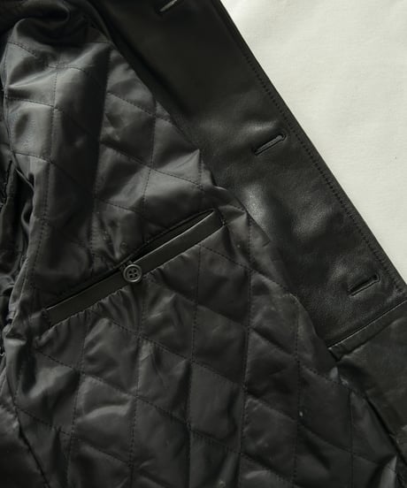 Vintage Leather Car Coat