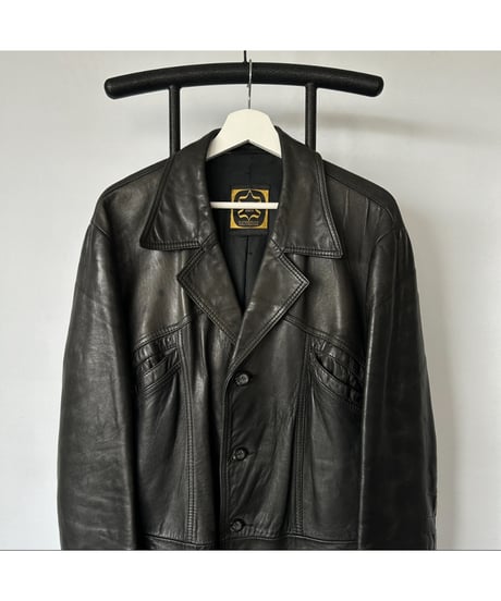 Fourman Leather Car Coat