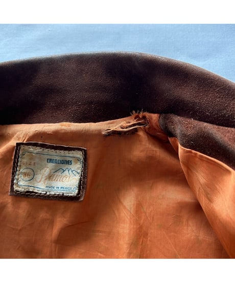 70s Suede Trucker Jacket