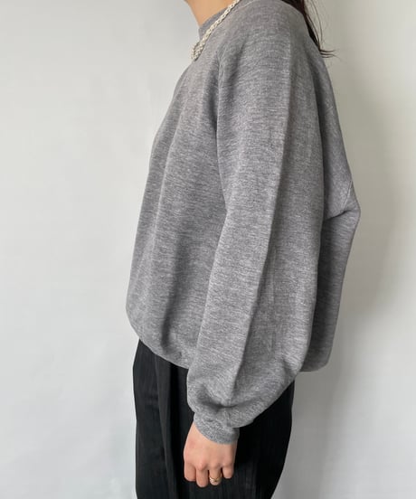 70s~80s "Sportswear" Sweat Grey