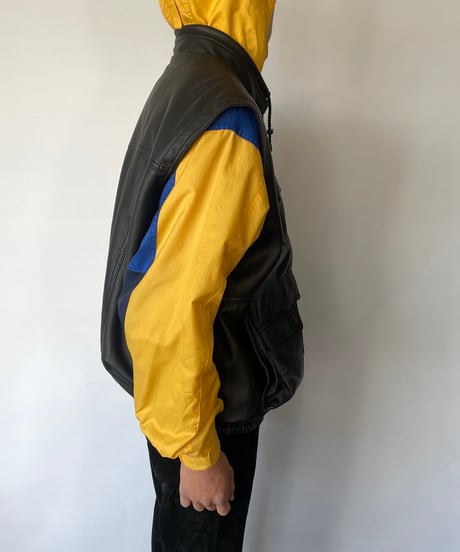 90s Leather Vest