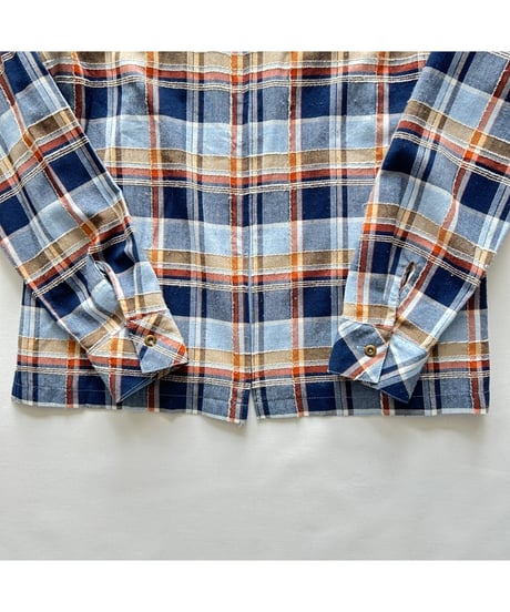 80s Check Zip-up Blouson