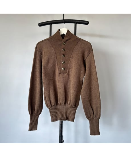 80s US ARMY HENLEYNECK Knit