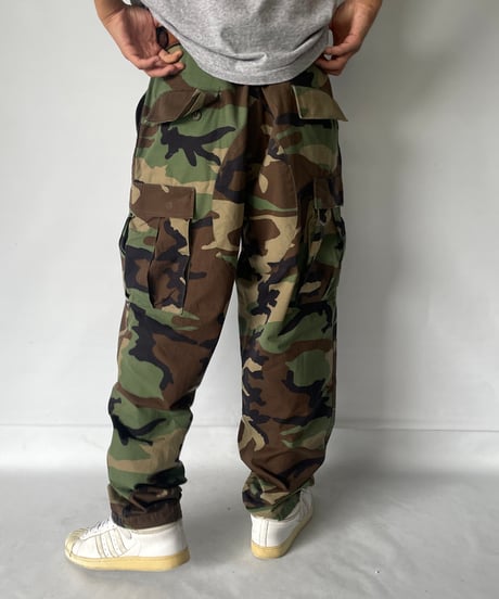 02s US.ARMY WOODLAND CAMO COMBAT PANTS