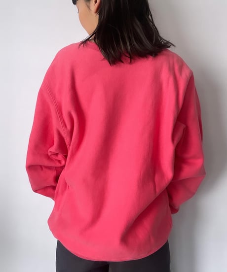 90s CHAMPION REVERSE WEAVE  L "pink" made in usa