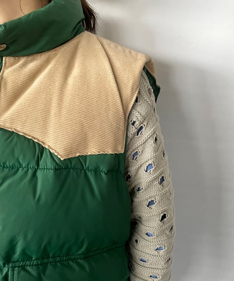 80s Woolrich down vest L
