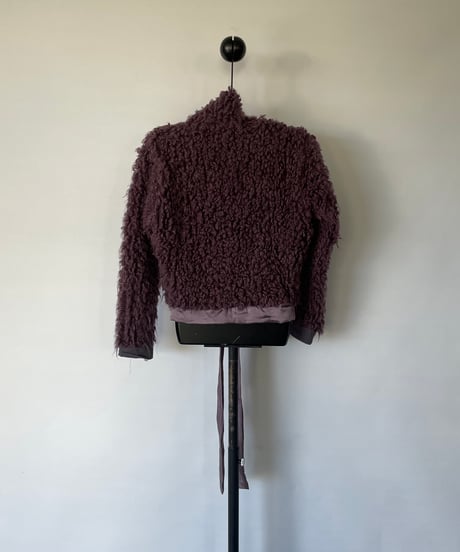Europe soft curly jacket 42