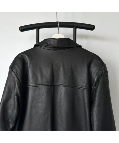 Vintage Leather Car Coat