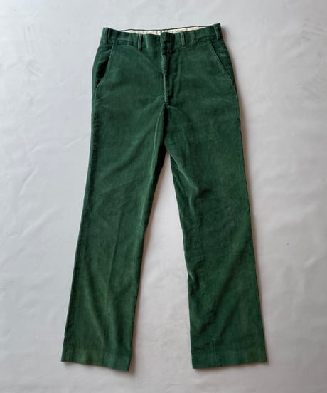 70-80s LL.Bean corduroy pants "green"