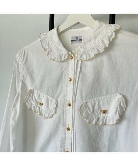 Cerruti ruffle shirt