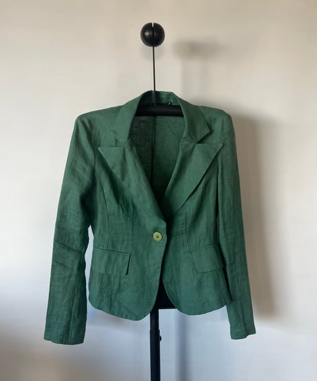 MADE IN ITALY Linen Jacket 44
