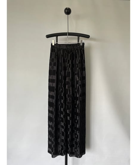 Pleats easy pants